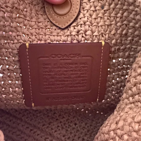 Coach Brooklyn 28 Straw - Picture 6 of 6